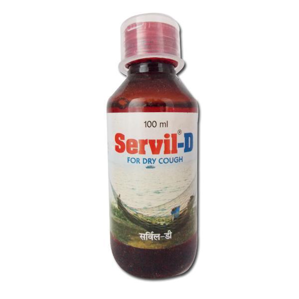 Servil D New Cough Syrup 100 ml