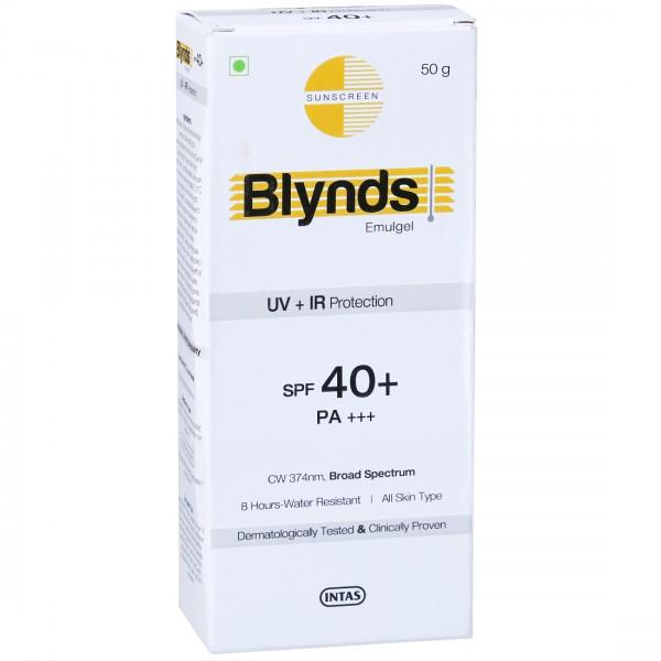 Blynds (Emulgel) Spf 40+PA+++ Sunscreen 50 g