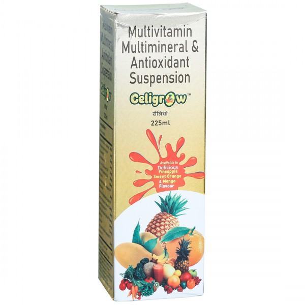 Celigrow (Pineapple, Sweet Orange & Mango Flavour) Suspension 225 ml