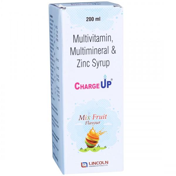 Charge UP (Mix Fruit Flav) Syrup 200 ml