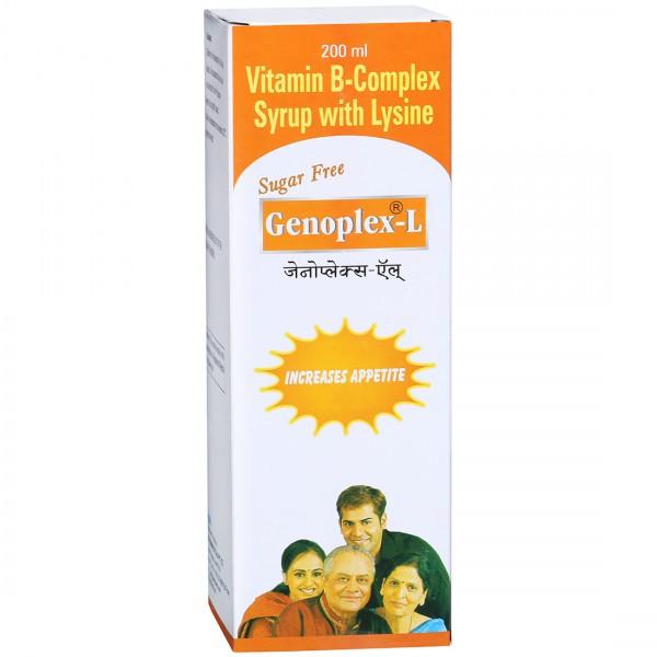 Genoplex L Sugar Free Syrup 200 ml
