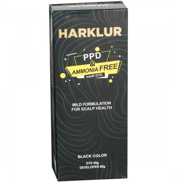 Harklur (Black) Dye & Developer 60 g + 60 g
