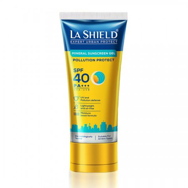 La Shield Spf 40 PA+++ Mineral Sunscreen Gel 50 g