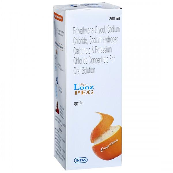 Looz Peg (Orange Flavour) Solution 200 ml