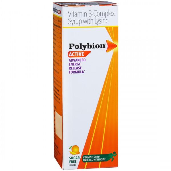 Polybion Active (New) Sugar Free Syrup 300 ml