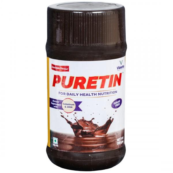 Puretin Chocolate Flavour Sugar Free Powder 200 g