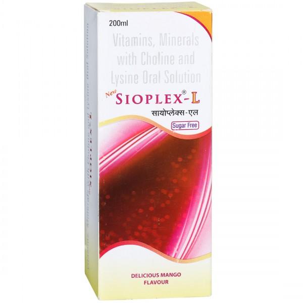 Sioplex L New Sugar Free Solution 200 ml