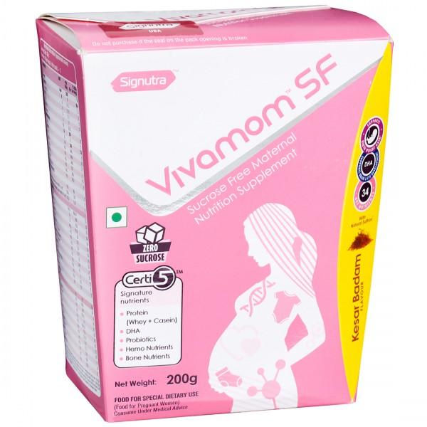 Vivamom SF Kesar Badam Flavour 200 g
